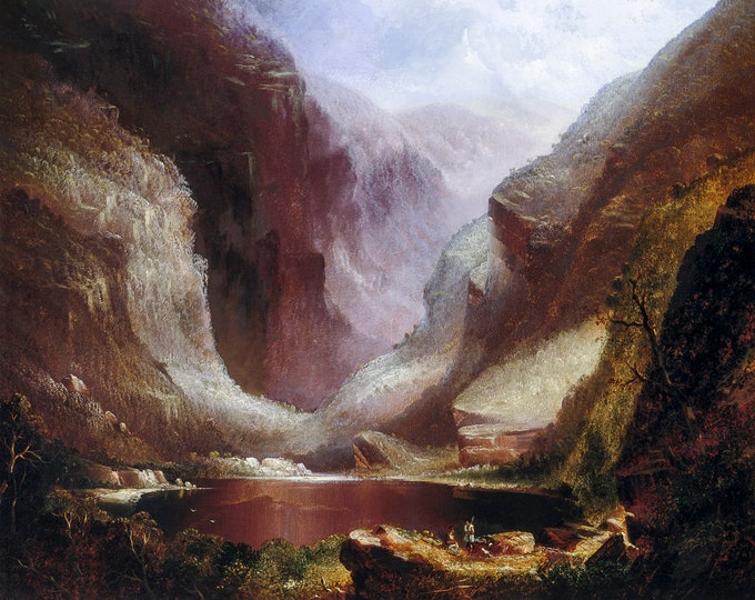 Fearnleigh Montague, Mount Warning, New South Wales, 1875 | Art Print | Canvas Print | Fine Art Poster | Art Reproduction | Archival Giclee