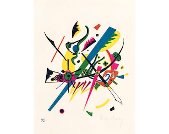 Wassily Kandinsky, Kleine Welten I, 1922 | Art Print | Canvas Print | Fine Art Poster | Art Reproduction | Archival Giclee | Gift Wrapped