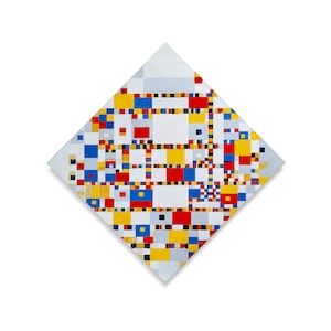 Piet Mondrian, Victory Boogie-Woogie, 1944 | Art Print | Canvas Print | Fine Art Poster | Art Reproduction | Archival Giclee | Gift Wrapped