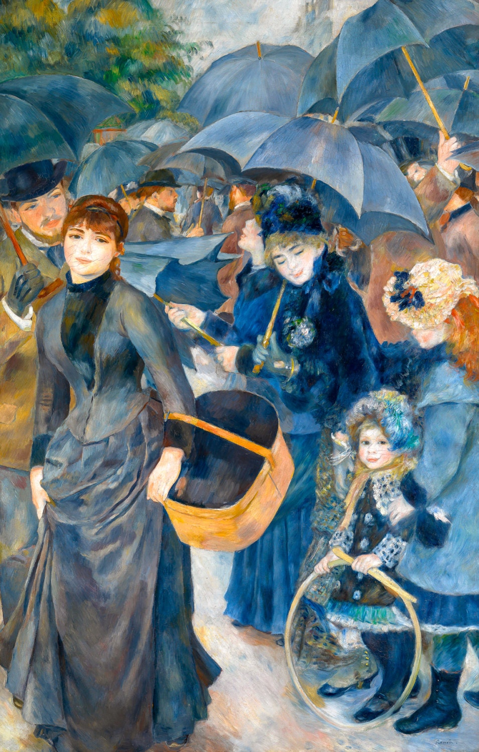 The Swing by Pierre-Auguste Renoir Giclee Fine Art Print Repro on Canvas