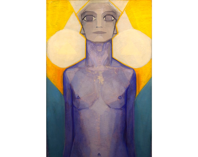 Piet Mondrian, Evolution, 1911 | Art Print | Canvas Print | Fine Art Poster | Art Reproduction | Archival Giclee | Gift Wrapped