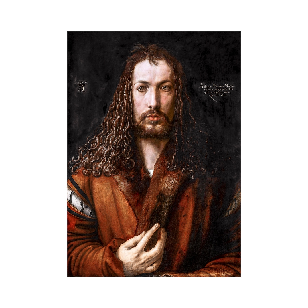 Albrecht Dürer, Self-portrait at 28, 1500 at Twenty-eight | Art Print ...