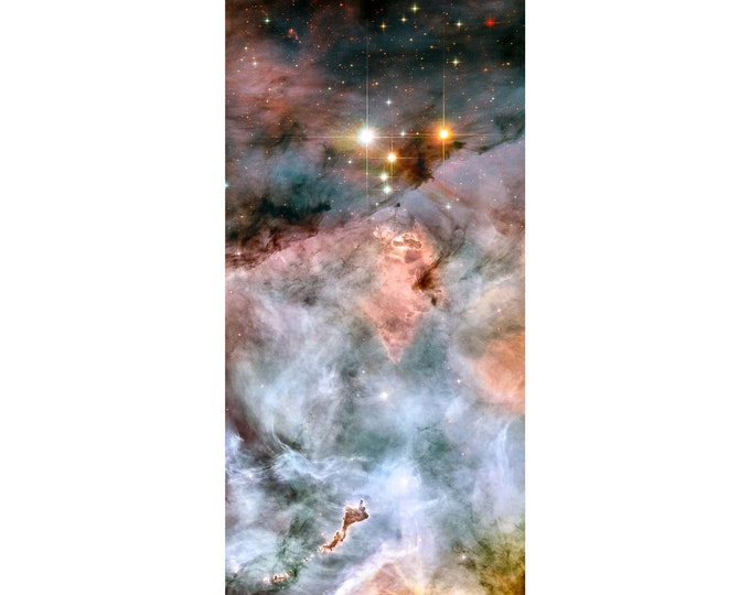 The Carina Nebula, NASA Space Art | Art Print | Canvas Print | Fine Art Poster | Art Reproduction | Archival Giclee | Gift Wrapped