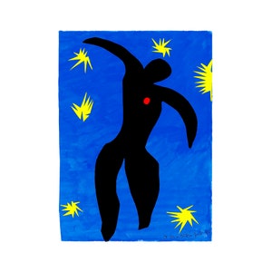 Henri Matisse, Icarus, 1946 | Art Print | Canvas Print | Fine Art Poster | Art Reproduction | Archival Giclee | Gift Wrapped
