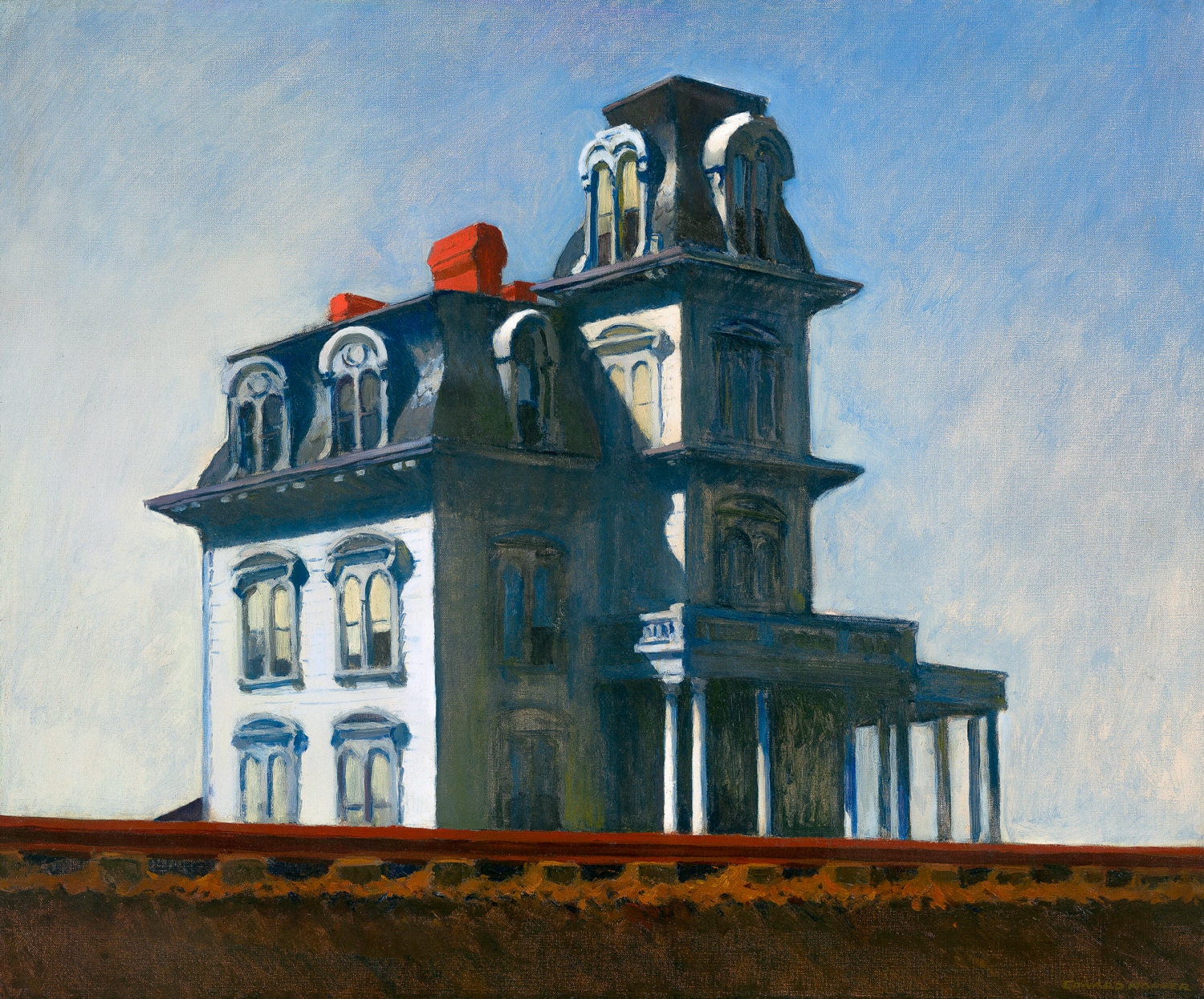 CANVAS Edward Hopper Night Window Vintage Print Art POSTER