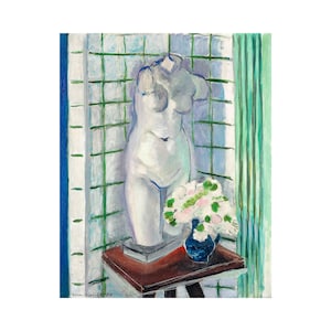 Matisse, Antique et oeillets, 1928 | Art Print | Canvas Print | Fine Art Poster | Art Reproduction | Archival Giclee | Gift Wrapped