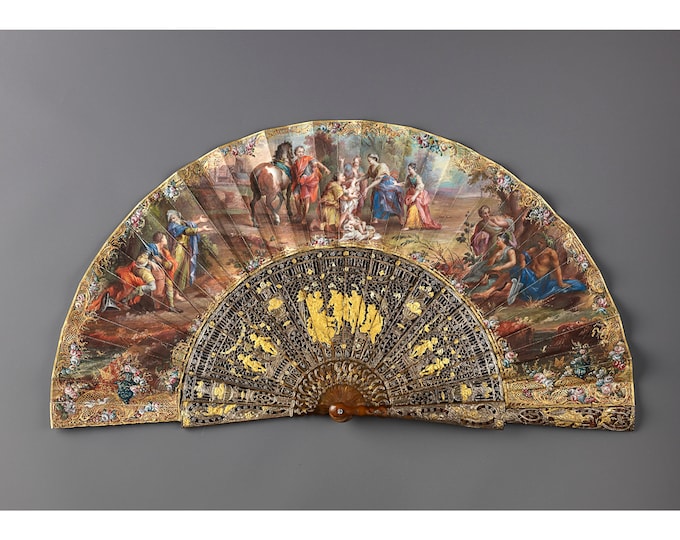 Folding Fan Romulus Remus | Art Print | Canvas Print | Fine Art Poster | Art Reproduction | Archival Giclee | Gift Wrapped