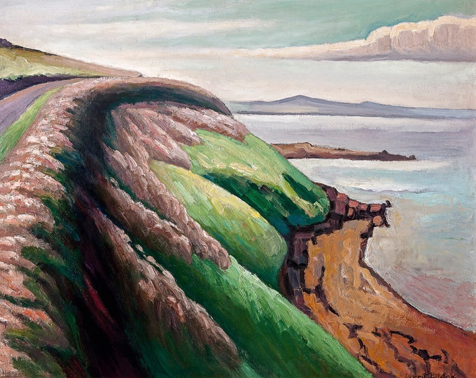 Dorrit Black, Coast Road Adelaide, 1942 | Art Print | Canvas Print | Fine Art Poster | Art Reproduction | Archival Giclee | Gift Wrapped