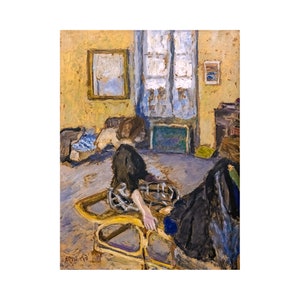 Pierre Bonnard, Interior, Interieur, 1905 | Art Print | Canvas Print | Fine Art Poster | Art Reproduction | Giclee Canvas | Gift Wrapped