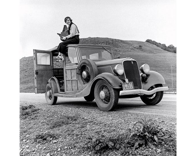 Dorothea Lange, 1936 | Art Print | Canvas Print | Fine Art Poster | Art Reproduction | Archival Giclee | Gift Wrapped