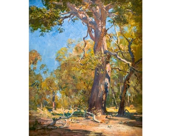 Arthur Streeton, Our Untidy Bush, 1934 | Art Print | Canvas Print | Fine Art Poster | Art Reproduction | Archival Giclee | Gift Wrapped