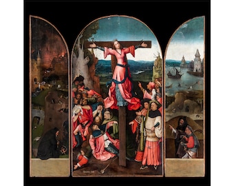 Hieronymus Bosch, Crucifixion Of St Julia, Martyr, 1505 | Art Print | Canvas Print | Fine Art Poster | Art Reproduction | Archival Giclee