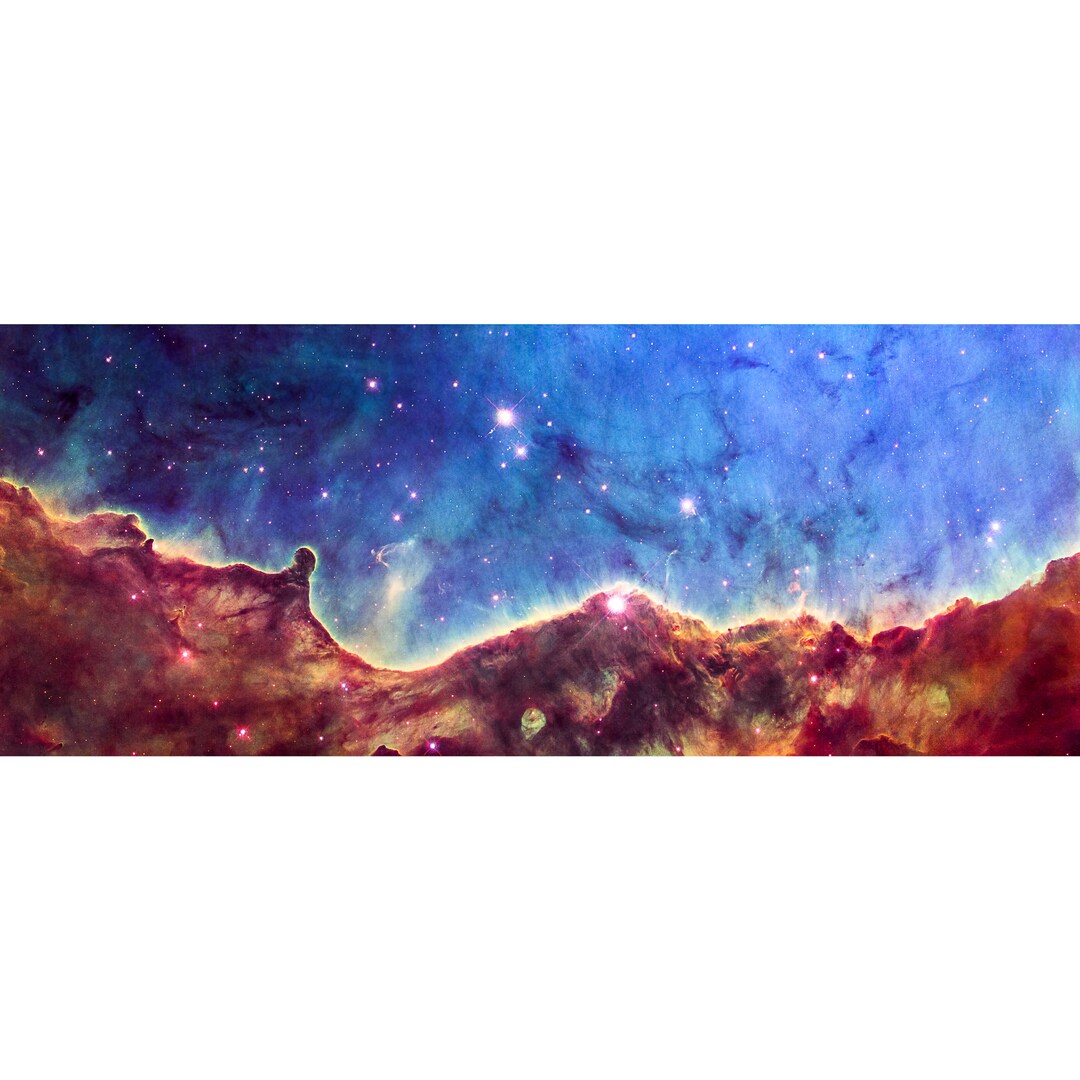 Carina Nebula Panorama, NASA Space Art | Art Print | Canvas Print ...