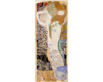 Gustav Klimt, Water Serpents I, 1904 | Art Print | Canvas Print | Fine Art Poster | Art Reproduction | Archival Giclee | Gift Wrapped