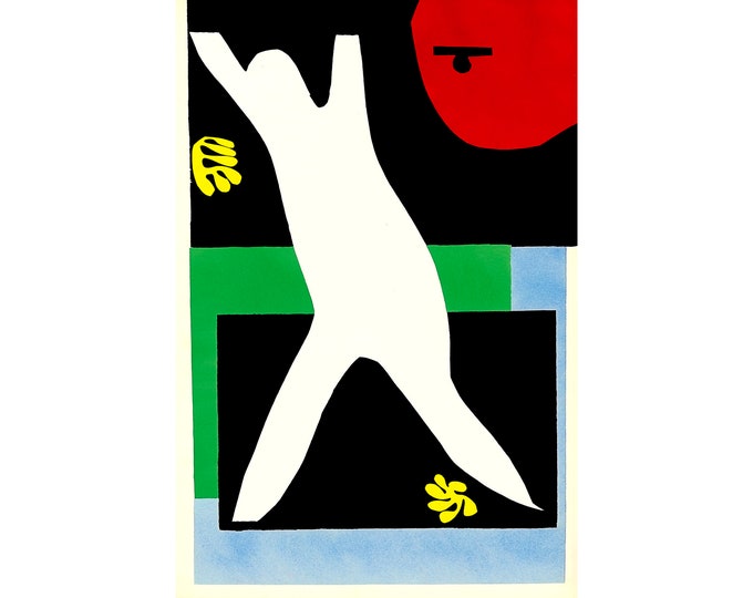 Matisse, Jazz (D.-M. books 22), 1947 | Art Print | Canvas Print | Fine Art Poster | Art Reproduction | Archival Giclee | Gift Wrapped
