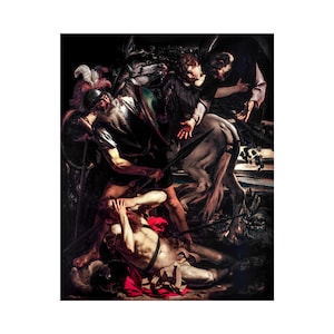 Caravaggio, The Conversion of Saint Paul, 1600 | Art Print | Canvas Print | Fine Art Poster | Art Reproduction | Archival Giclee | Gift Wrap