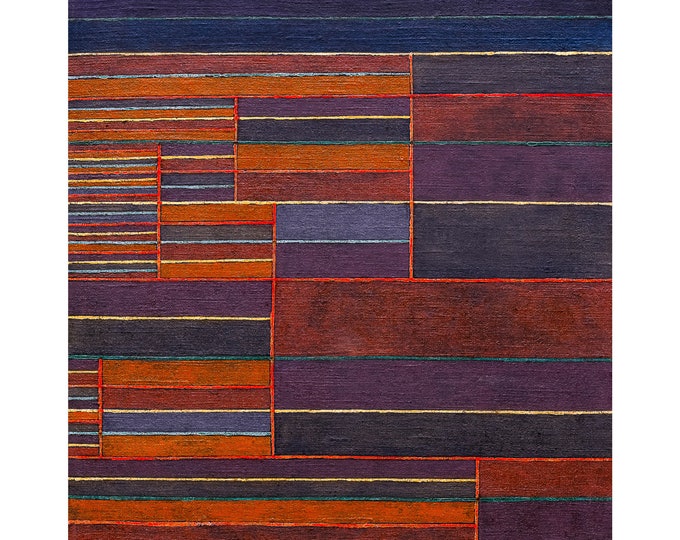 Paul Klee, In the Current Six Thresholds, 1929 | Art Print | Canvas Print | Fine Art Poster | Art Reproduction | Archival Giclee | Gift Wrap