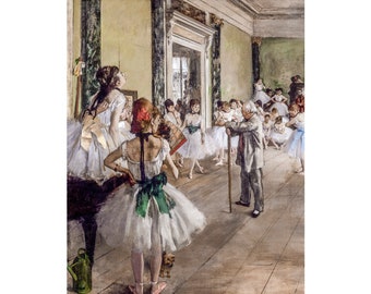 Edgar Degas, Dancers, 1904 | Art Print | Canvas Print | Fine Art Poster | Art Reproduction | Archival Giclee | Gift Wrapped