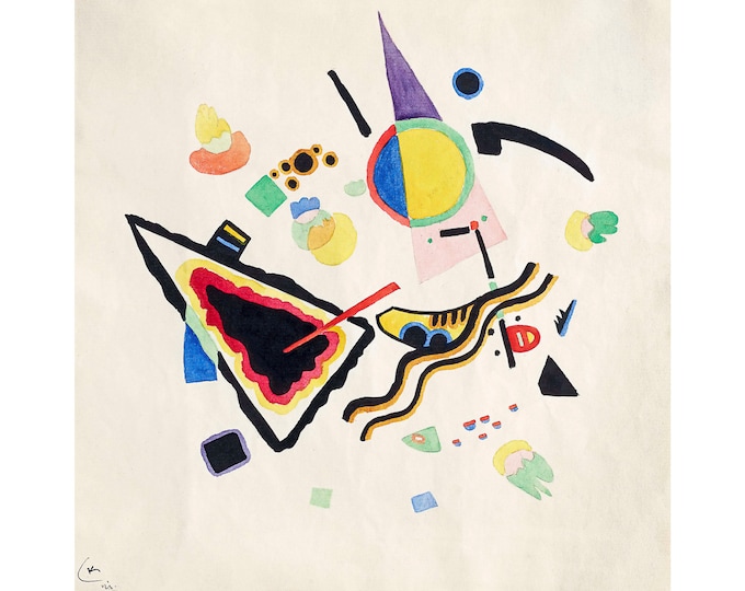 Wassily Kandinsky, Ohne Titel (Untitled), 1921 | Art Print | Canvas Print | Fine Art Poster | Art Reproduction | Archival Giclee | Gift Wrap