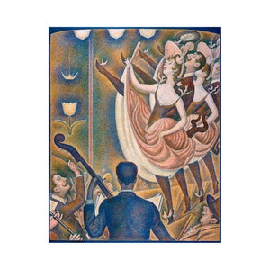 ジョルジュ・ピエール・スーラ: Le Chahut のための習作 (1889