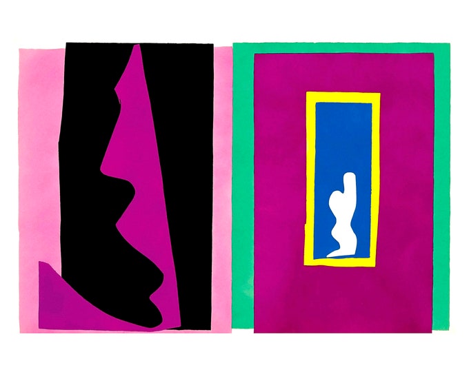 Matisse, Le Destin, from Jazz, 1947 | Art Print | Canvas Print | Fine Art Poster | Art Reproduction | Archival Giclee | Gift Wrapped