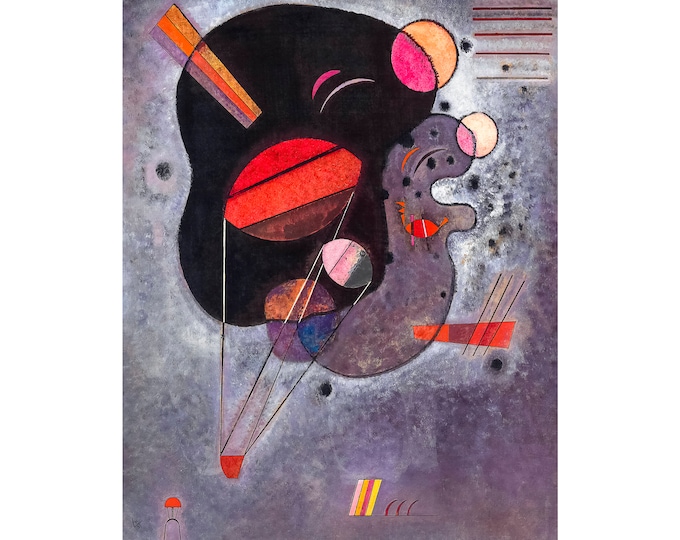 Wassily Kandinsky, Schwebender Druck, 1931 | Art Print | Canvas Print | Fine Art Poster | Art Reproduction | Archival Giclee | Gift Wrapped