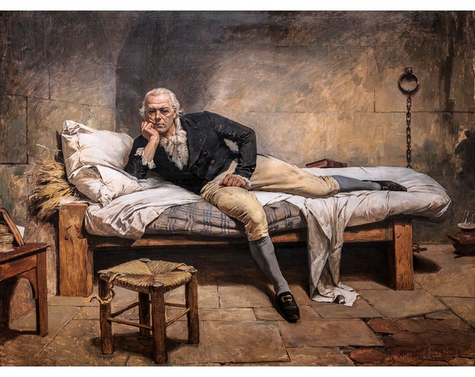 Arturo Michelena, Miranda en La Carracas, 1896 | Art Print | Canvas Print | Fine Art Poster | Art Reproduction | Archival Giclee | Gift Wrap