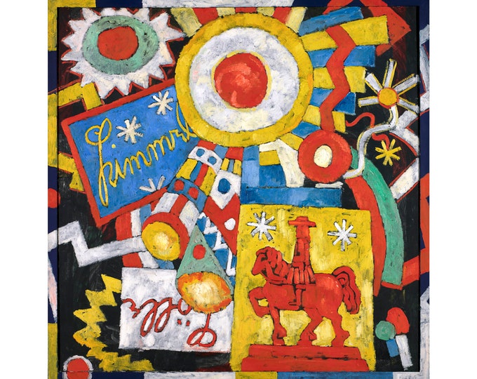 Marsden Hartley, Himmel, 1915 | Art Print | Canvas Print | Fine Art Poster | Art Reproduction | Archival Giclee | Gift Wrapped