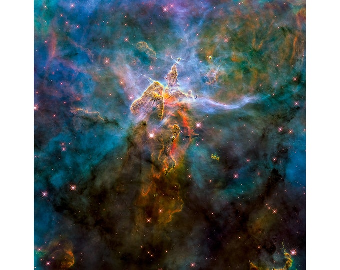 Carina Nebula, NASA Space Art | Art Print | Canvas Print | Fine Art Poster | Art Reproduction | Archival Giclee | Gift Wrapped