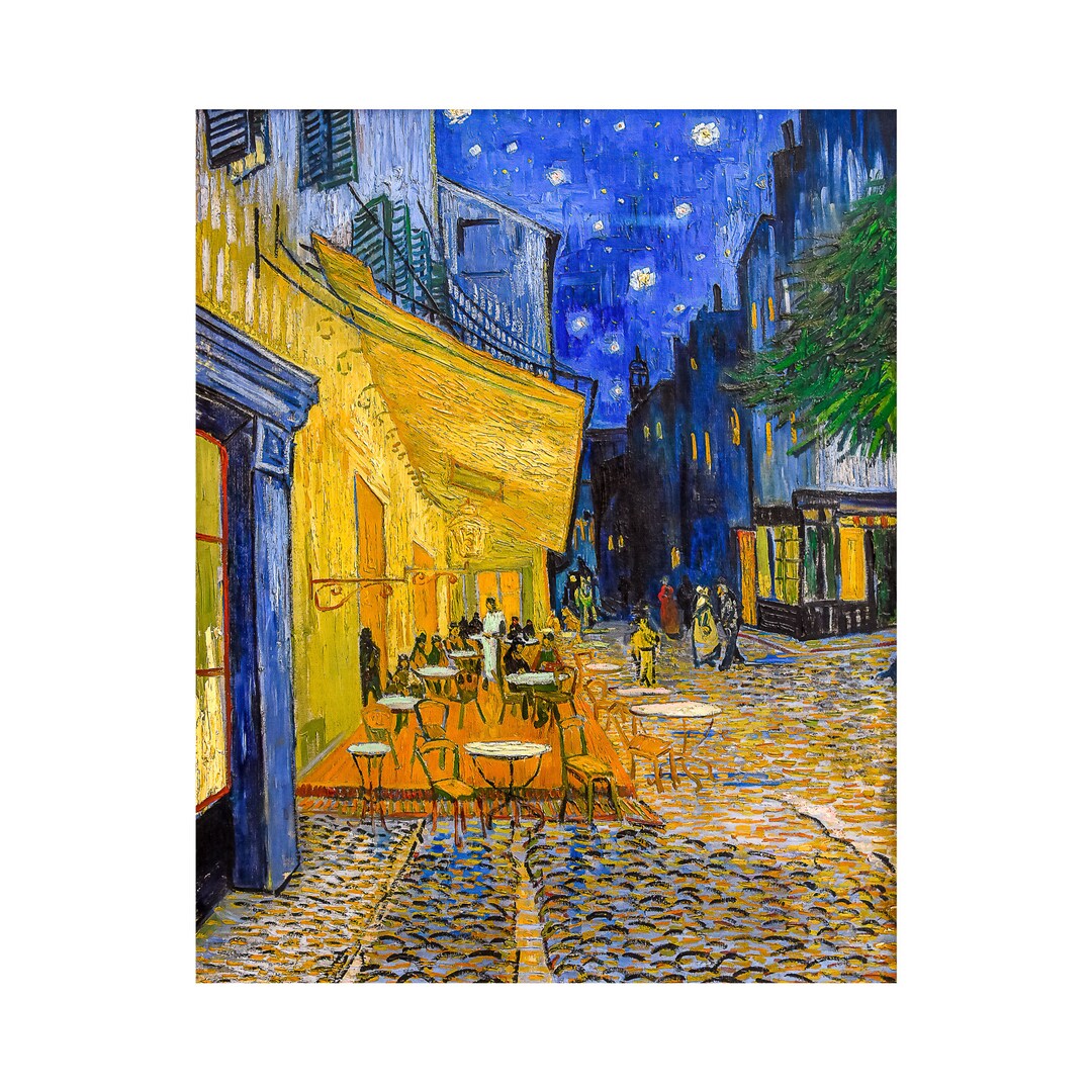 Vincent Van Gogh - Cafe Terrace at Night (1888), Canvas Print or Fine ...