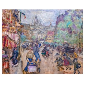Pierre Bonnard, Montmartre, 1907  | Print | Canvas Print | Fine Art Poster | Art Reproduction | Archival Giclee