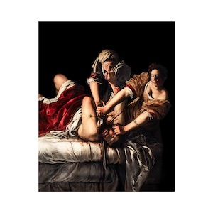 Artemisia Gentileschi, Judith and Holofernes, 1621 | Art Print | Canvas Print | Fine Art Poster | Art Reproduction | Archival Giclee
