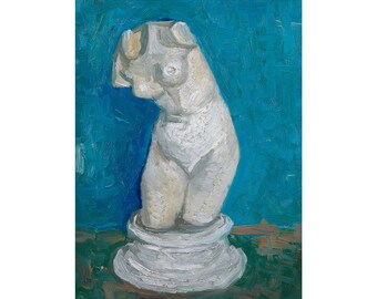 Van Gogh, Torso of Venus, 1886 | Art Print | Canvas Print | Fine Art Poster | Art Reproduction | Archival Giclee | Gift Wrapped
