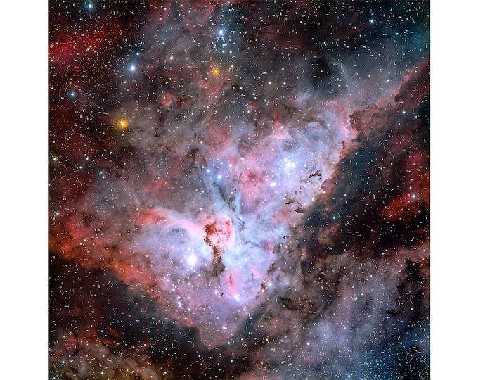Carina Nebula, NASA Space Art | Art Print | Canvas Print | Fine Art Poster | Art Reproduction | Archival Giclee | Gift Wrapped