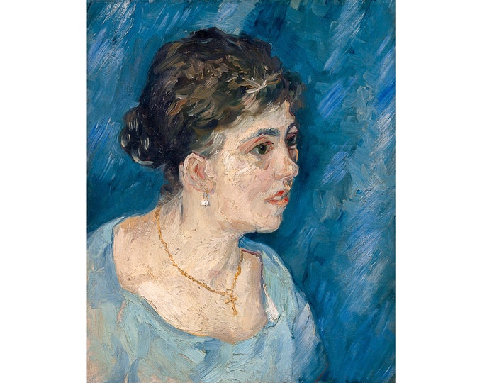 Van Gogh, Portrait of a Prostitute, 1885 | Art Print | Canvas Print | Fine Art Poster | Art Reproduction | Archival Giclee | Gift Wrapped