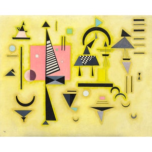 Wassily Kandinsky, Decisive Rose, 1932 | Art Print | Canvas Print | Fine Art Poster | Art Reproduction | Archival Giclee | Gift Wrapped