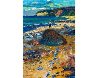 Wassily Kandinsky, Binz on Rugen, 1901 | Art Print | Canvas Print | Fine Art Poster | Art Reproduction | Archival Giclee | Gift Wrapped