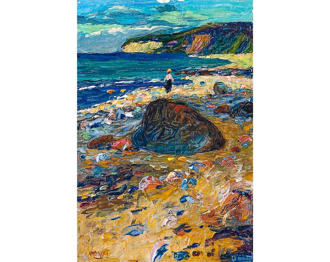 Wassily Kandinsky, Binz on Rugen, 1901 | Art Print | Canvas Print | Fine Art Poster | Art Reproduction | Archival Giclee | Gift Wrapped