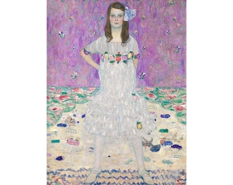 Gustav Klimt, Mäda Primavesi, 1913 | Art Print | Canvas Print | Fine Art Poster | Art Reproduction | Archival Giclee | Gift Wrapped