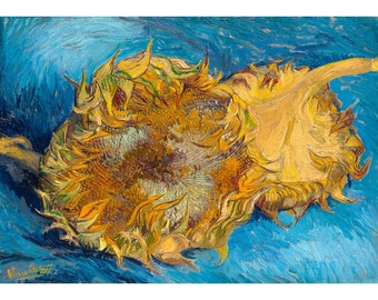 Van Gogh, Sunflowers, 1887 | Art Print | Canvas Print | Fine Art Poster | Art Reproduction | Archival Giclee | Gift Wrapped