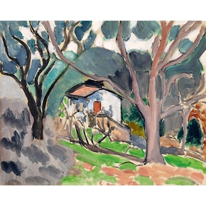 Matisse, La maisonnette, 1919 | Art Print | Canvas Print | Fine Art Poster | Art Reproduction | Archival Giclee | Gift Wrapped
