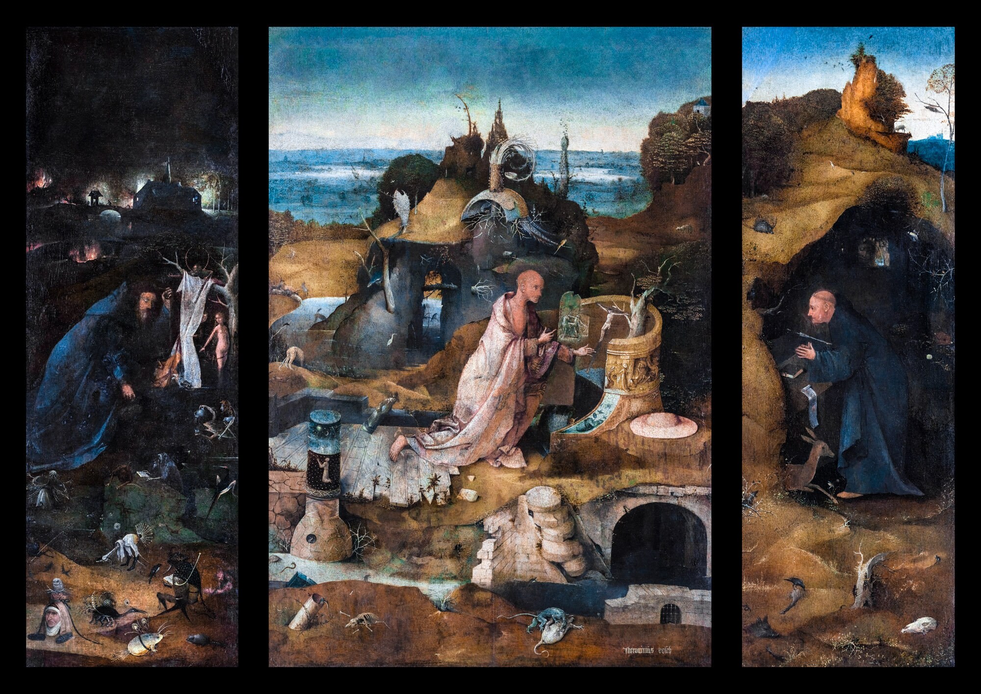 HIERONYMUS BOSCH L GARDEN OF EARTHLY DELIGHTS RENAISSANCE GICLEE PRINT CANVAS HIERONYMUS BOSCH L GARDEN OF EARTHLY DELIGHTS RENAISSANCE GICLEE PRINT CANVAS
