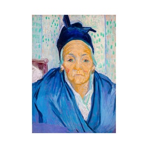 Van Gogh, An Old Woman of Arles, 1888 | Art Print | Canvas Print | Fine Art Poster | Art Reproduction | Archival Giclee | Gift Wrapped