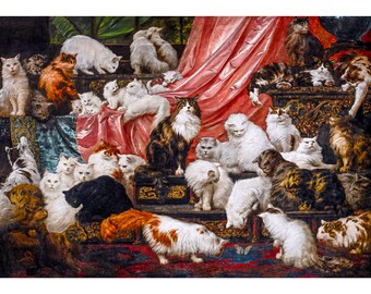 Carl Kahler, My Wife's Lovers, 1893 | Art Print | Canvas Print | Fine Art Poster | Art Reproduction | Archival Giclee | Gift Wrapped