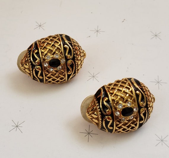 Joan Rivers JET ANNIVERSARY PENDANT and Matching … - image 5
