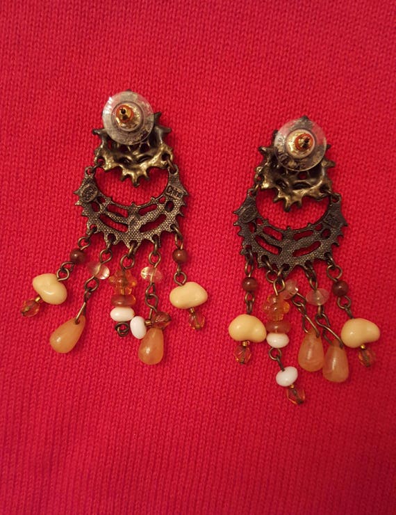 REDUCED!!! JOAN RIVERS Fringe Necklace & Earrings - image 7