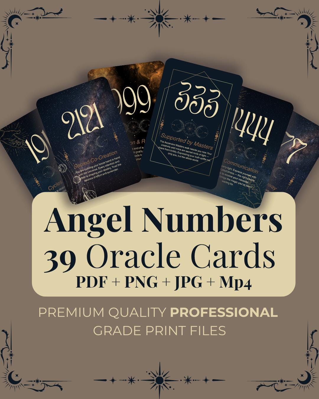Angel Number Messages Oracle Deck - Etsy