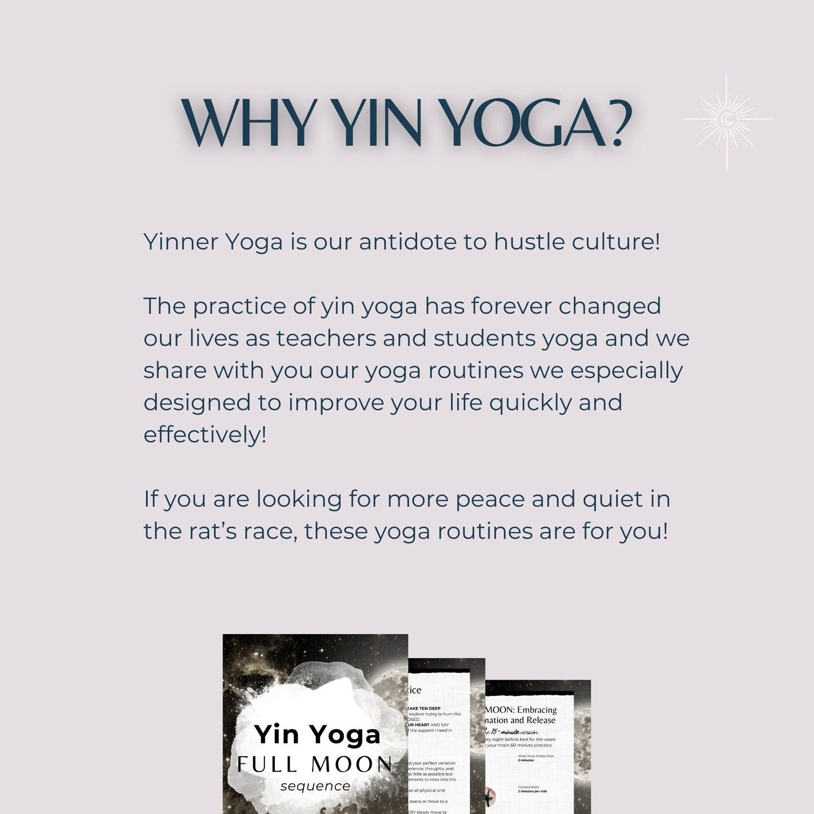Full Moon Yoga Class Yin Yoga Sequence Full Moon Yoga Routine PDF Yoga ...
