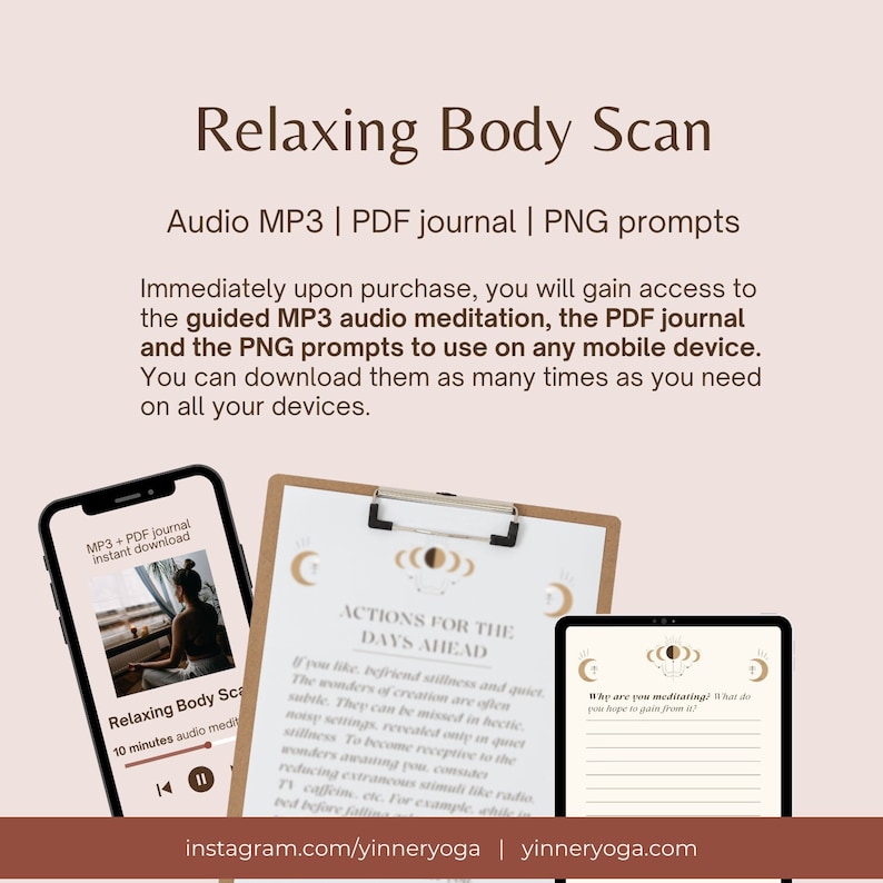 Guided Audio Meditation | Relaxing Body Scan | Yoga Lovers Meditation Audio MP3 Download