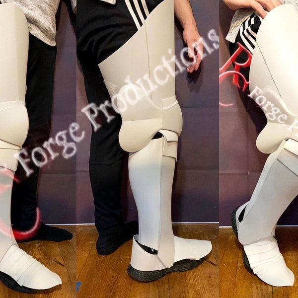 Basic Foam FULL Leg Armor Pattern, DIY instant digital templates
